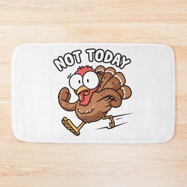 Item preview, Not Today Turkey - Funny Thanksgiving Chibi Meme designed and sold by xMErCUrY03x.
