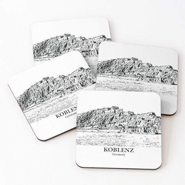 Item preview, Koblenz - Germany designed and sold by Lakeric Cityscapes.