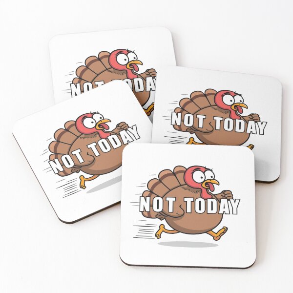 Item preview, Not Today Turkey - Funny Thanksgiving Chibi Meme V.2 designed and sold by xMErCUrY03x.