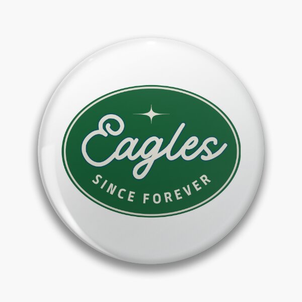 Artikelvorschau, Vintage Eagles Flying Bird Since Forever Green Logo entworfen und verkauft von Vintage City.