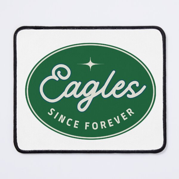 Item preview, Vintage Eagles Flying Bird Since Forever Green Logo designed and sold by Vintage City.