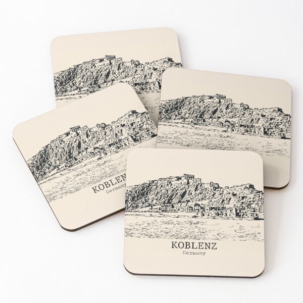 Item preview, Koblenz - Germany designed and sold by Lakeric Cityscapes.