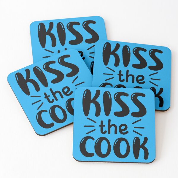Item preview, Kiss The Cook, Chef Gift, Funny Chef Quote, Funny Cook Quote, Cooking Lover designed and sold by DesignHouse07.
