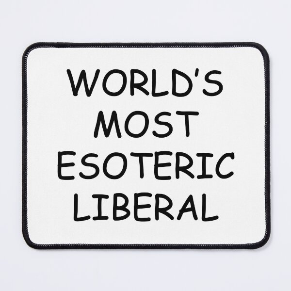 Item preview, World's Most Esoteric Liberal Mug (Deluze) designed and sold by anythingbutbroicism.