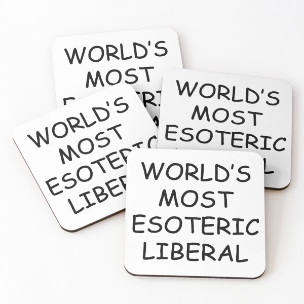 Item preview, World's Most Esoteric Liberal Mug (Deluze) designed and sold by anythingbutbroicism.