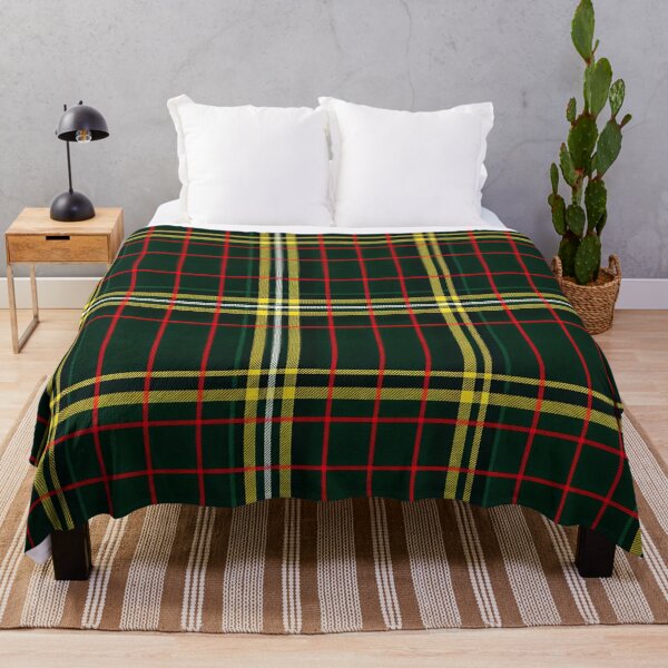 Item preview, Classic Scottish Tartan Plaid Pattern in Dark Green, Red, and Yellow – Timeless Checkered Design designed and sold by PixelVibe782.