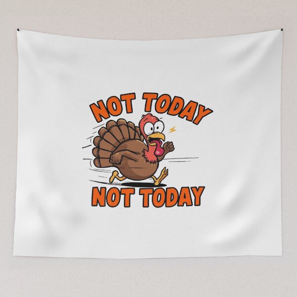 Item preview, Not Today Turkey - Funny Thanksgiving Chibi Meme V.4 designed and sold by xMErCUrY03x.