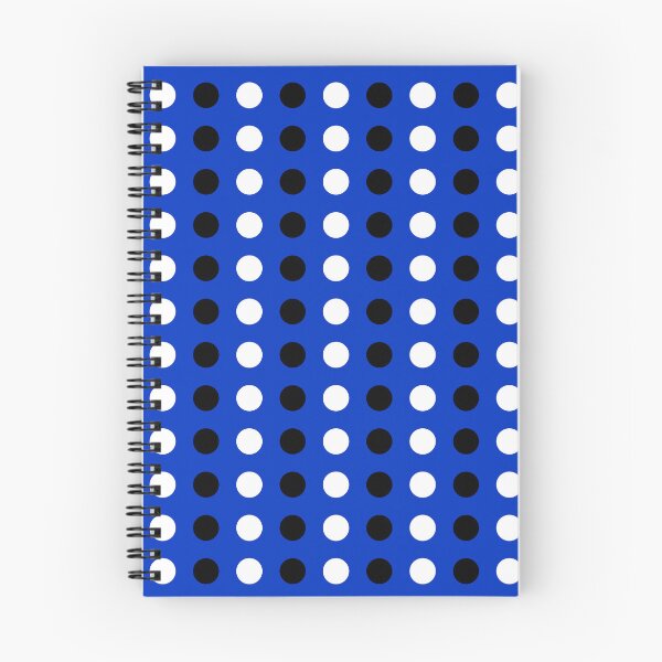 Item preview, Black and white Polka Dots  (Cobalt Blue) designed and sold by POLKAIWERX.