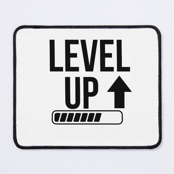 Item preview, Level Up — Motivational Gamer Design with Progress Bar designed and sold by katerinasf.