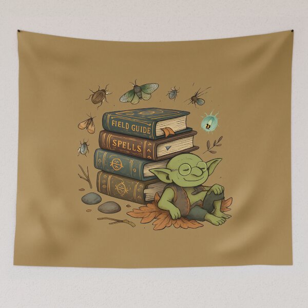 Item preview, Goblincore Spellbook Bug Lover designed and sold by SignumShop.
