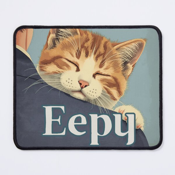 Item preview, Vintage Eeepy Cute Retro Cat T-Shirt designed and sold by Vintage City.