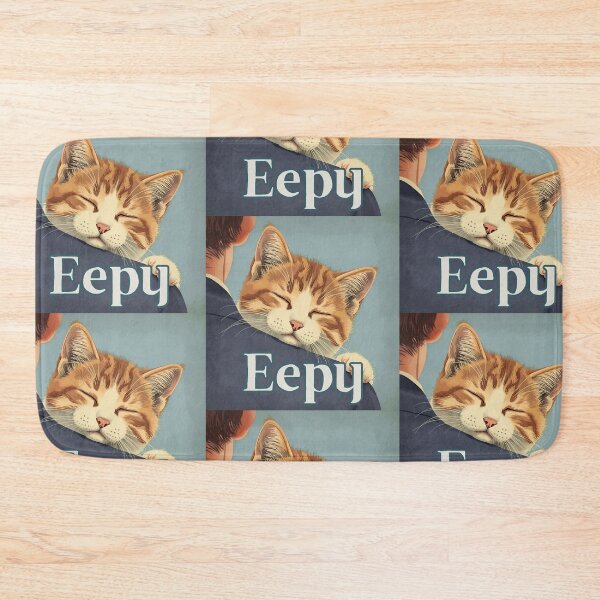 Item preview, Vintage Eeepy Cute Retro Cat T-Shirt designed and sold by Vintage City.