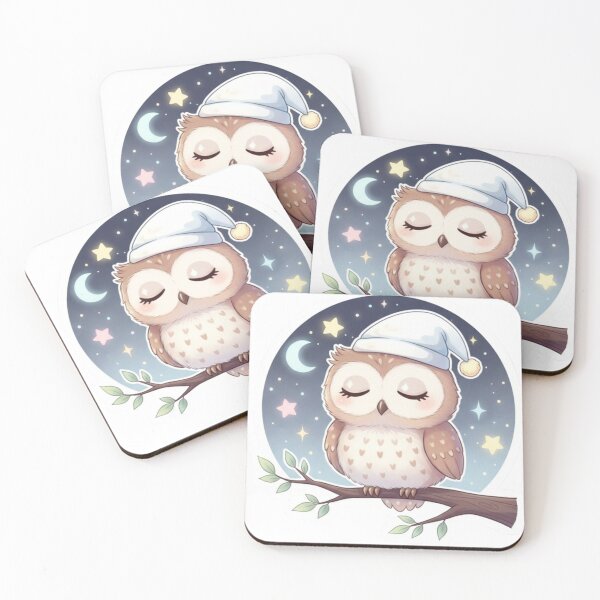 Item preview, Dreamy night owl designed and sold by SimonsDesignArt.
