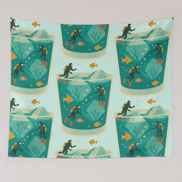 Item preview, Blue Lagoon Dive designed and sold by Tiny Joy World.