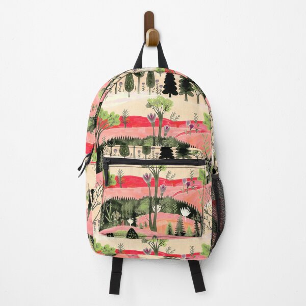 Item preview, Vibrant Landscape With Colorful Flora. Pink version designed and sold by Alex Blud.