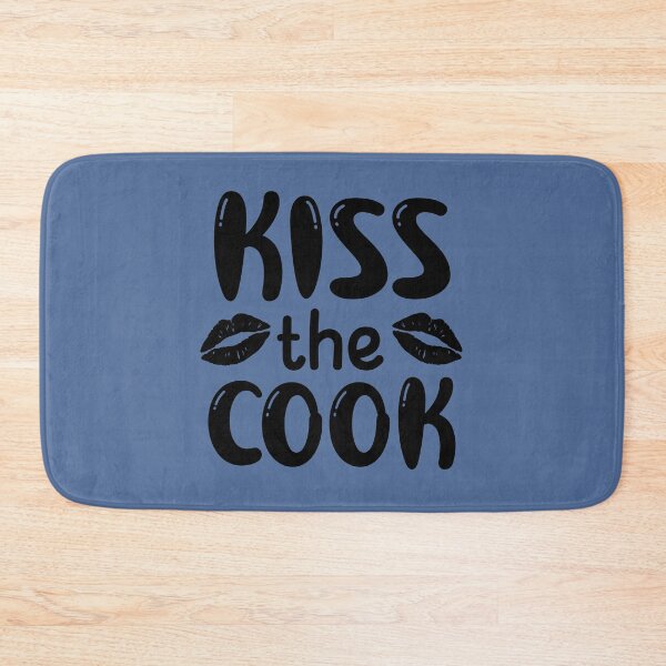 Item preview, Kiss The Cook, Chef Gift, Funny Chef Quote, Funny Cook Quote, Cooking Lover designed and sold by DesignHouse07.
