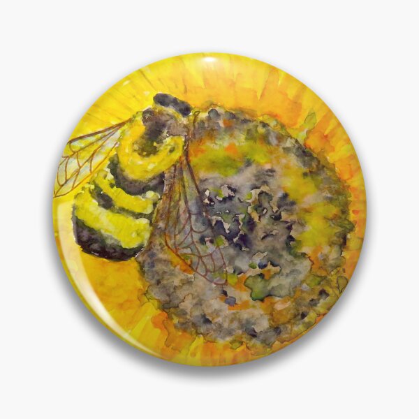 Item preview, Bee on Sunflower designed and sold by DbeeRobinson.