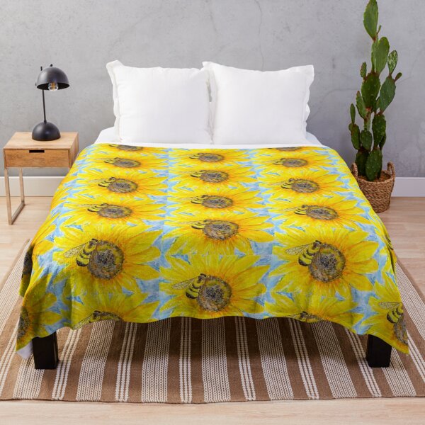 Item preview, Bee on Sunflower designed and sold by DbeeRobinson.