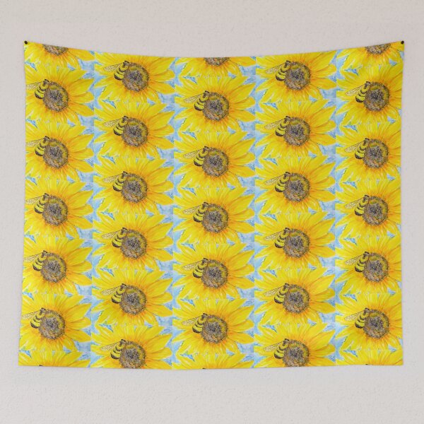 Item preview, Bee on Sunflower designed and sold by DbeeRobinson.