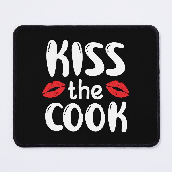 Item preview, Kiss The Cook, Chef Gift, Funny Chef Quote, Funny Cook Quote, Cooking Lover designed and sold by DesignHouse07.
