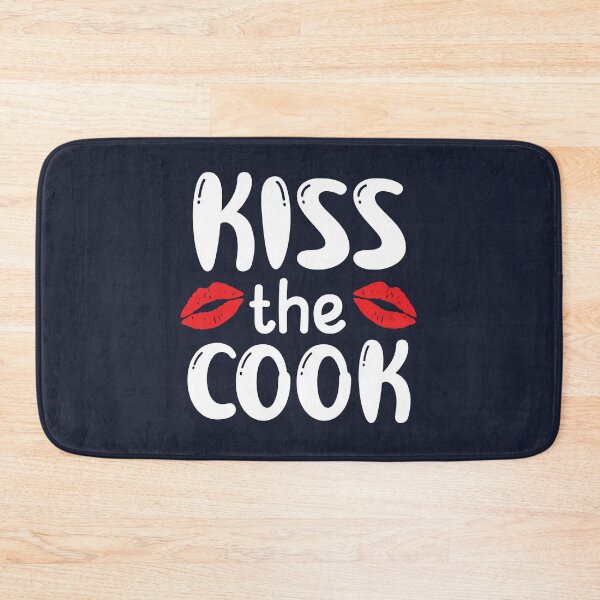 Item preview, Kiss The Cook, Chef Gift, Funny Chef Quote, Funny Cook Quote, Cooking Lover designed and sold by DesignHouse07.