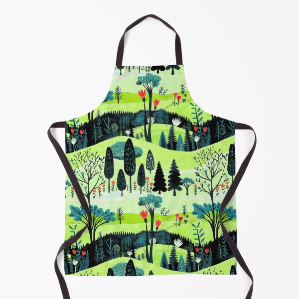 Item preview, Vibrant Landscape With Colorful Flora. Green version designed and sold by Alex Blud.