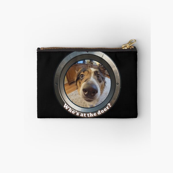 Item preview, Who's at the Door? Peephole Sheltie designed and sold by AleksKos.