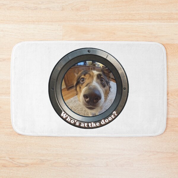 Item preview, Who's at the Door? Peephole Sheltie designed and sold by AleksKos.