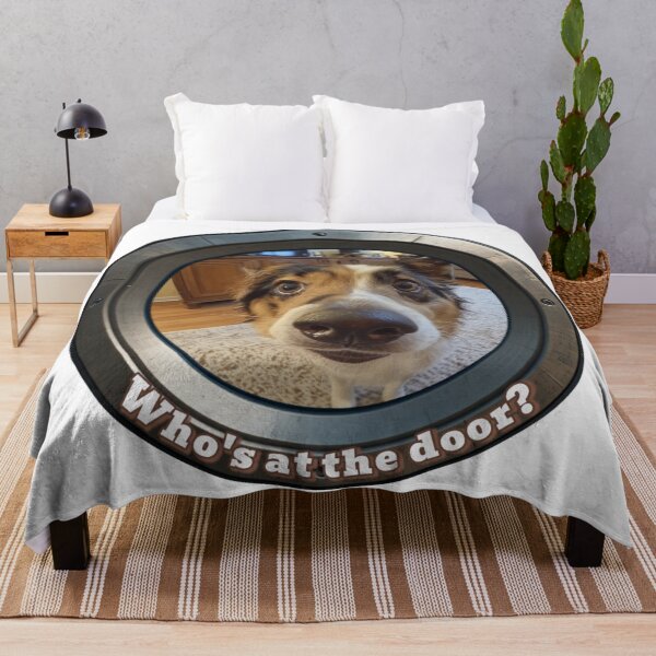 Item preview, Who's at the Door? Peephole Sheltie designed and sold by AleksKos.