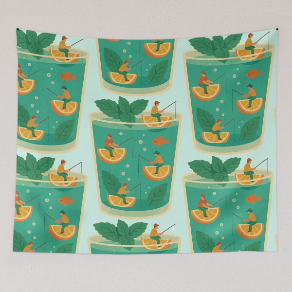 Item preview, Mojito Fishing Trip designed and sold by Tiny Joy World.