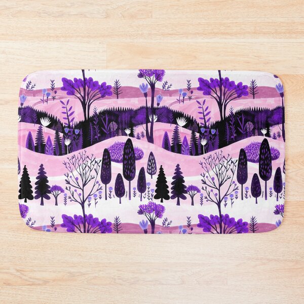 Item preview, Vibrant Landscape With Colorful Flora. Purple version designed and sold by Alex  Blud.