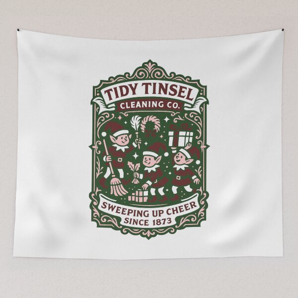 Item preview, Tidy Tinsel designed and sold by Coconautica.