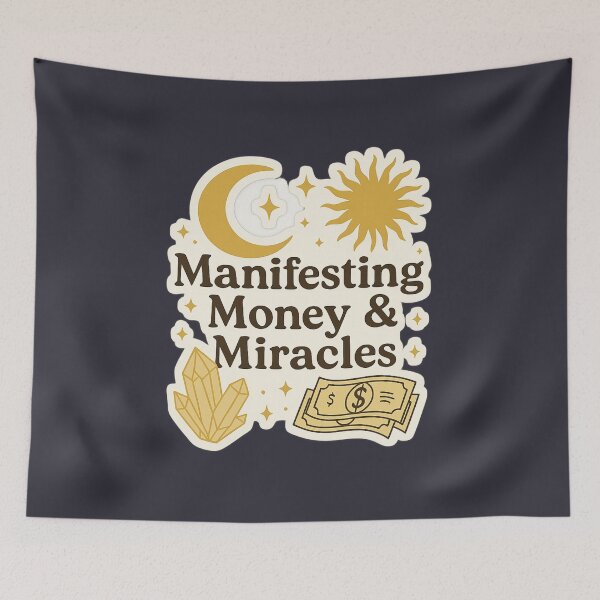 Item preview, Manifesting Money & Miracles designed and sold by DEEPDesignsART.
