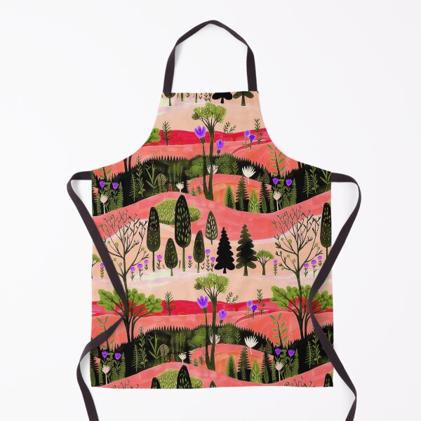 Item preview, Vibrant Landscape With Colorful Flora. Light red version designed and sold by Alex Blud.