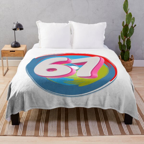 Item preview, 6-7 Meme — Neon Pop 3D Graphic designed and sold by Kindloom.