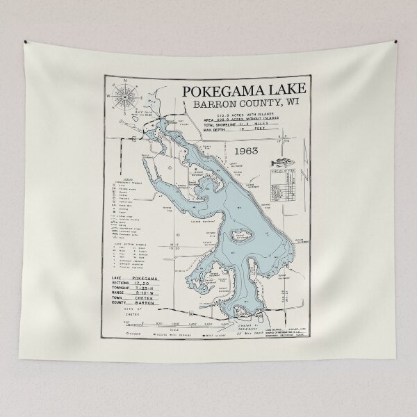 Item preview, Pokegama Lake WI Barron County designed and sold by Jean Plout.