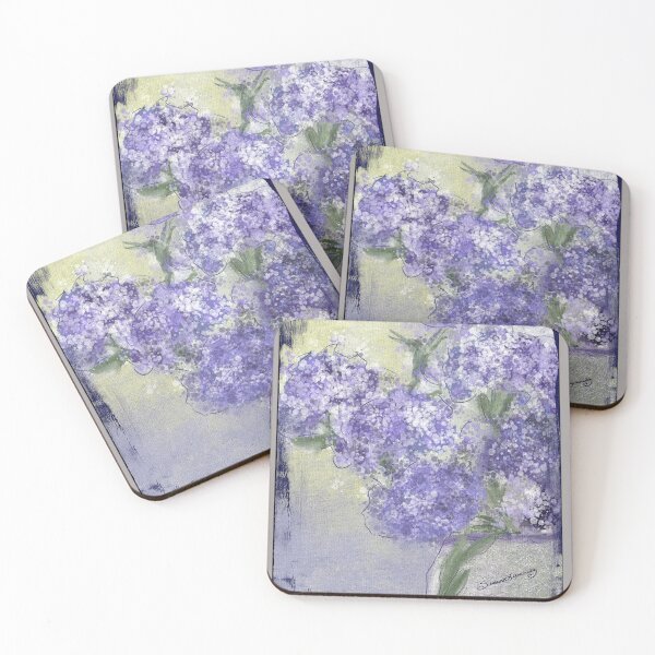 Item preview, PURPLE BLOOMS susan lipschutz designed and sold by shaynart.