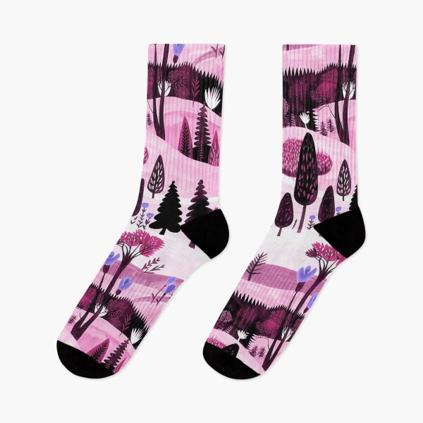 Item preview, Vibrant Landscape With Colorful Flora. Lilac version designed and sold by Alex  Blud.