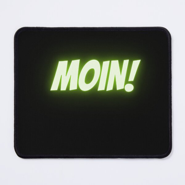 Item preview, MOIN! – Striking North German design in neon style | Fun coastal motif for northerners designed and sold by Fies-und-Fein.
