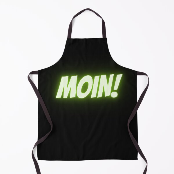Item preview, MOIN! – Striking North German design in neon style | Fun coastal motif for northerners designed and sold by Fies-und-Fein.