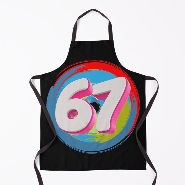 Item preview, 6-7 Meme — Neon Pop 3D Graphic designed and sold by Kindloom.
