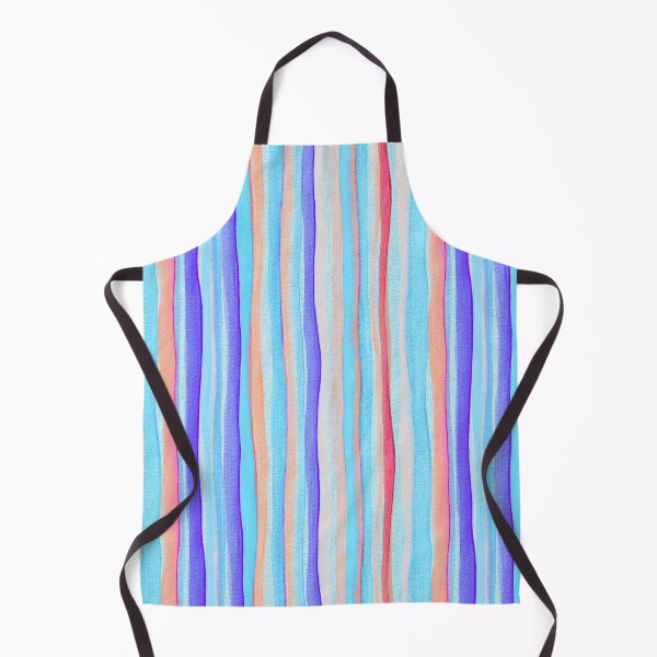 Item preview, Thin Watercolor Stripes, Blue designed and sold by Alex Blud.