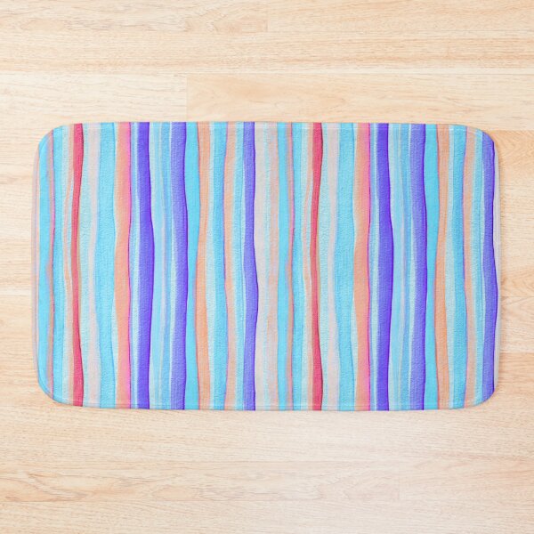 Item preview, Thin Watercolor Stripes, Blue designed and sold by Alex  Blud.