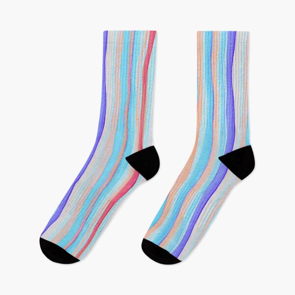 Item preview, Thin Watercolor Stripes, Blue designed and sold by Alex  Blud.
