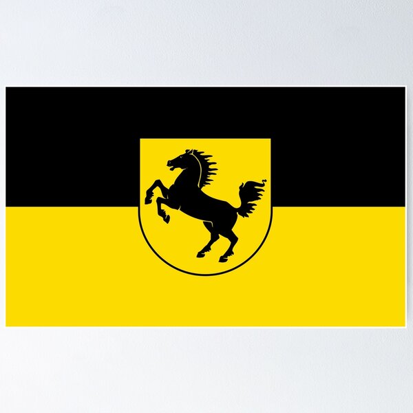 Item preview, Stuttgart flag designed and sold by tony4urban.