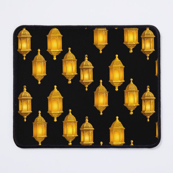 Item preview, Golden Islamic Lantern Stickers & Magnet Set (V.1) – Ramadan and Eid Mubarak Home Decor Bundle designed and sold by D-Islamic.