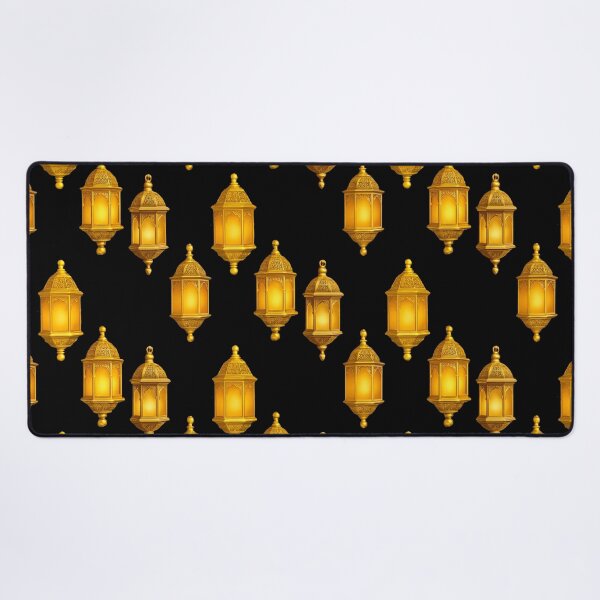 Item preview, Golden Islamic Lantern Stickers & Magnet Set (V.1) – Ramadan and Eid Mubarak Home Decor Bundle designed and sold by D-Islamic.