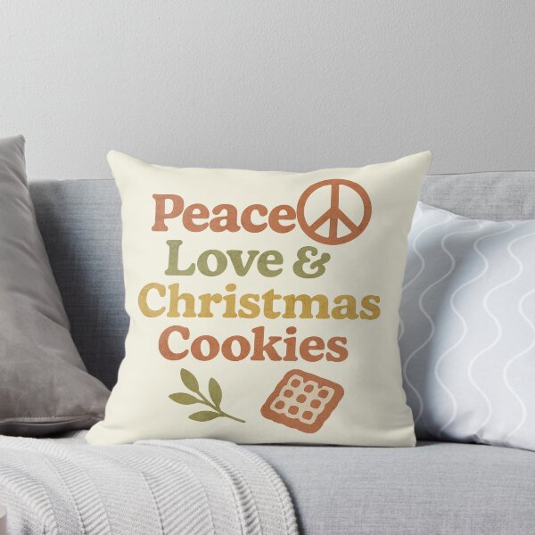 Item preview, Peace Love Christmas Cookies Retro T-Shirt designed and sold by HooptownRV.
