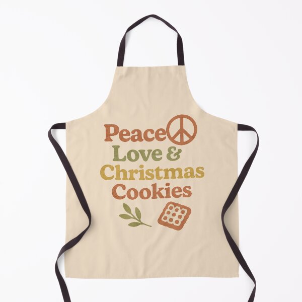 Item preview, Peace Love Christmas Cookies Retro T-Shirt designed and sold by HooptownRV.