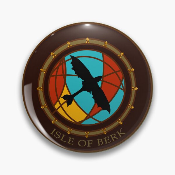 Item preview, Isle of Berk logo designed and sold by FoolishDreamers.